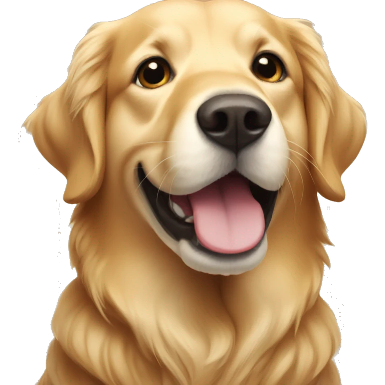 Golden retriever emoji