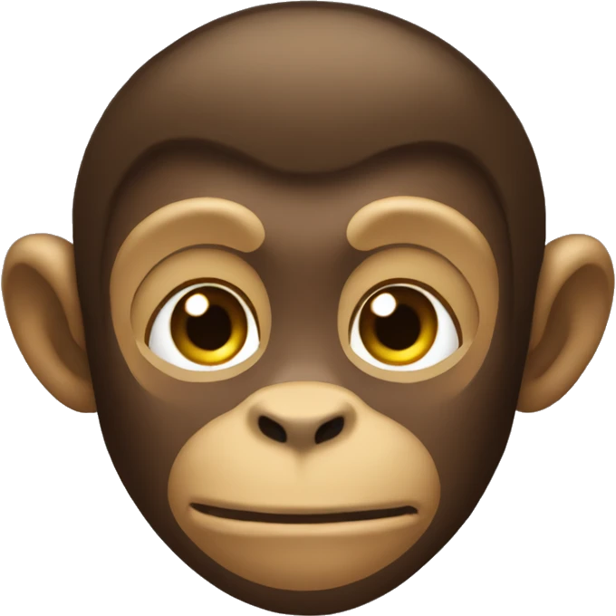 monkey but she’s a baddie emoji
