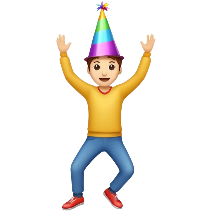 pode pode dansını yapan emoji emoji