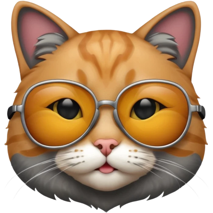 Cat wearing sunglasses emoji