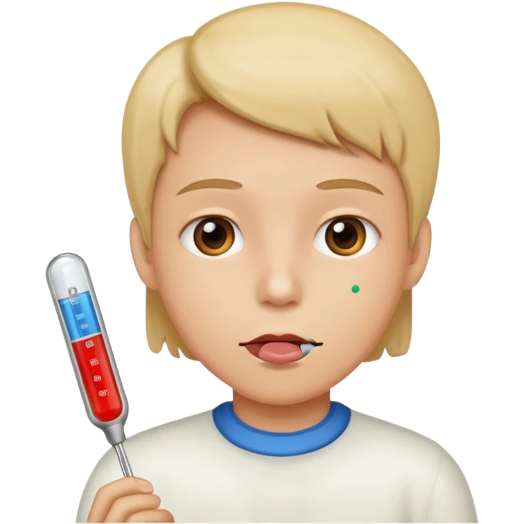 face with thermometer emoji