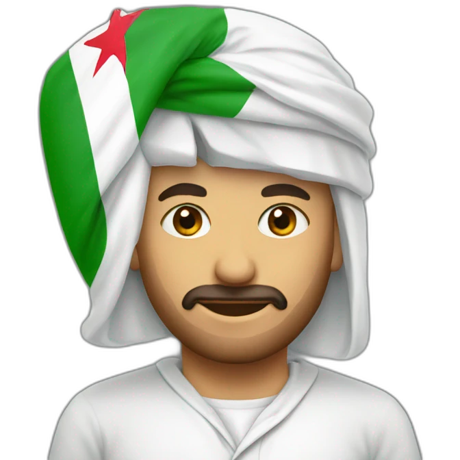 Algeria Palestine emoji