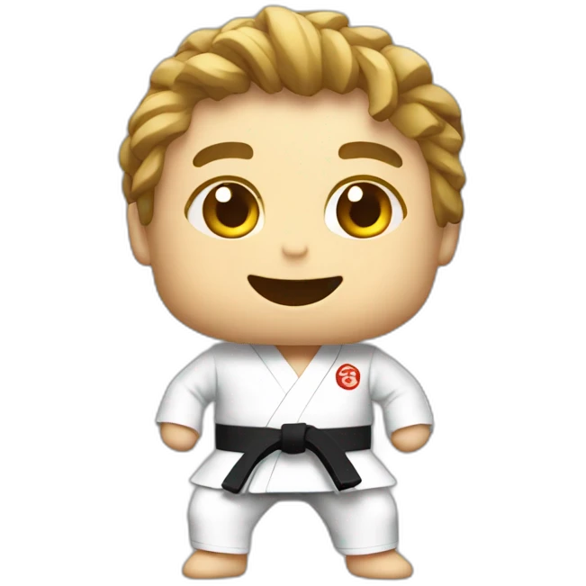 Ceinture de karate emoji