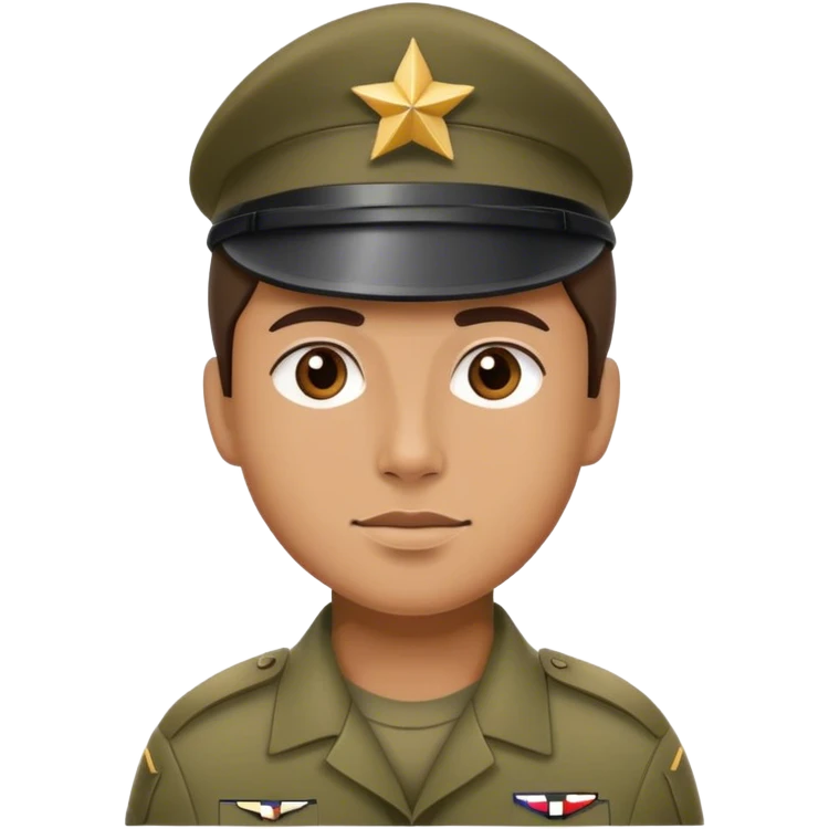 soldier cap emoji