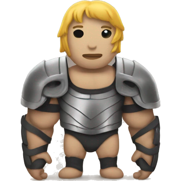 LA Knight wrestler  with a micro  emoji
