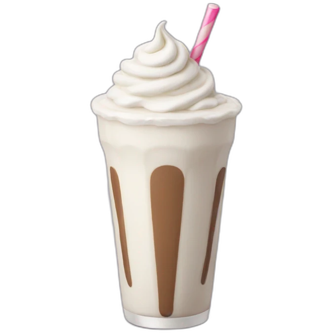 Milkshake emoji