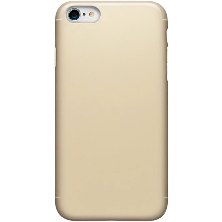 Beige iPhone emoji