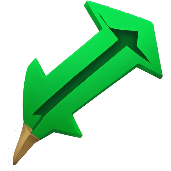 arrow right green emoji