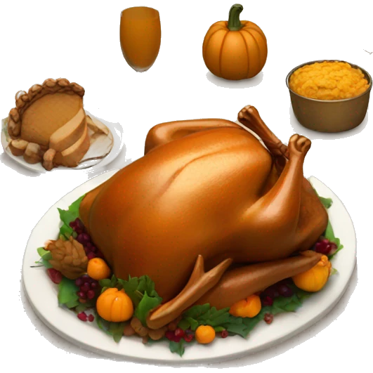 Thanksgiving aesthetic  emoji