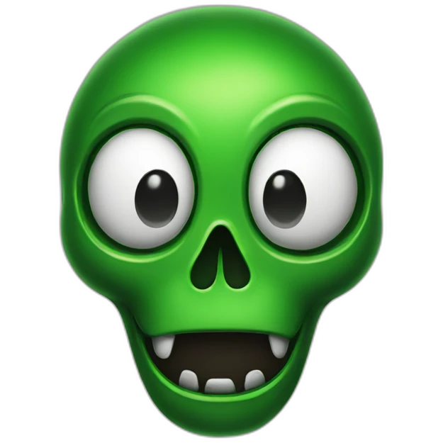 green poison emoji