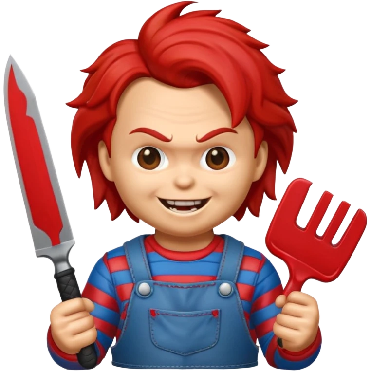 Un emojin de chuky emoji