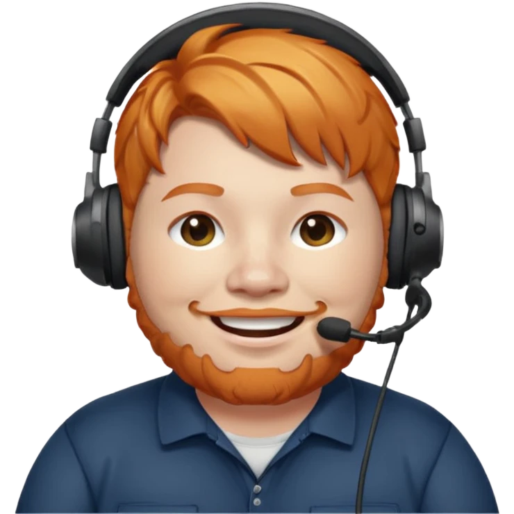 CaseOh, the fat ginger stramer emoji
