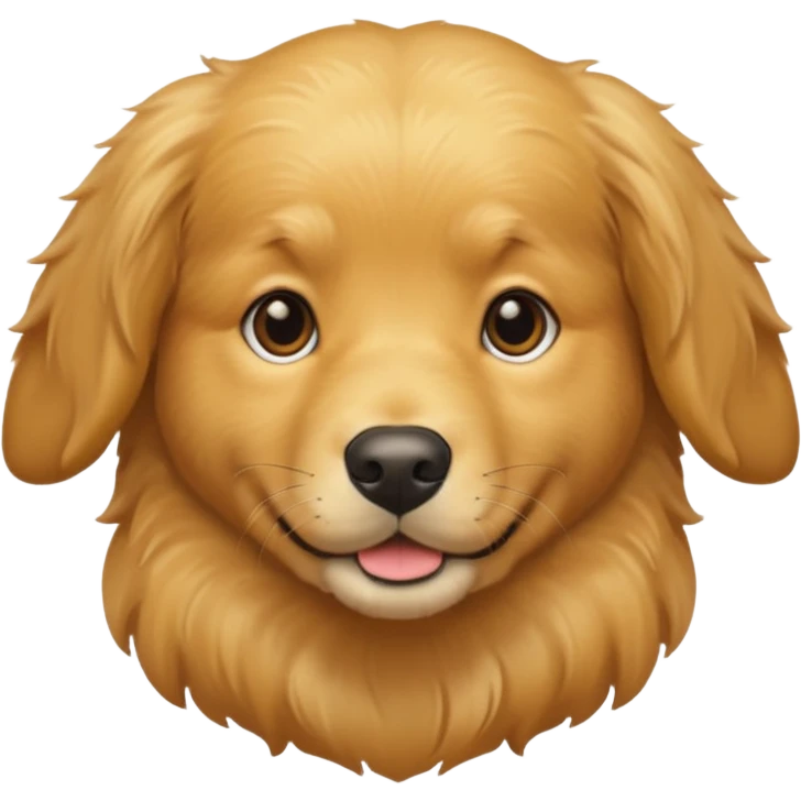Golden retriever  emoji