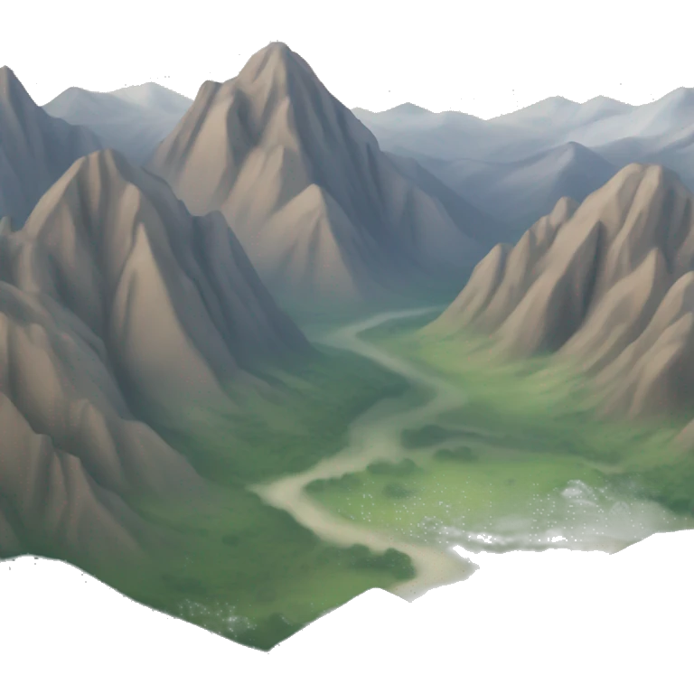mountainous area emoji