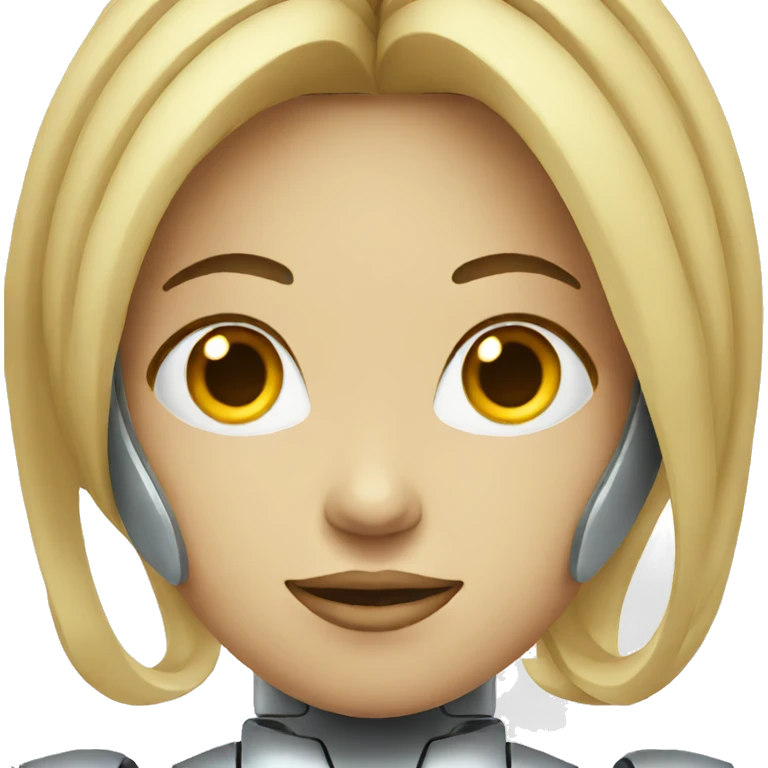 women robot  emoji