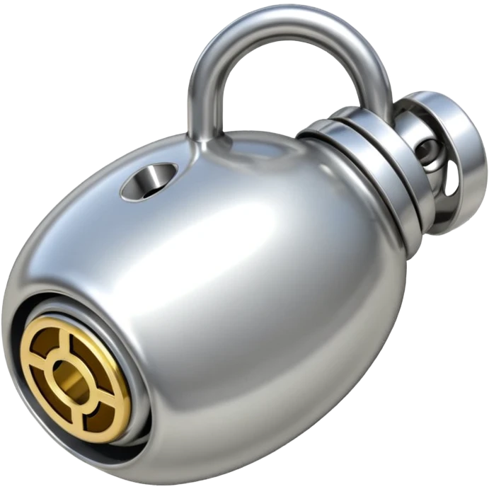 Chastity device emoji