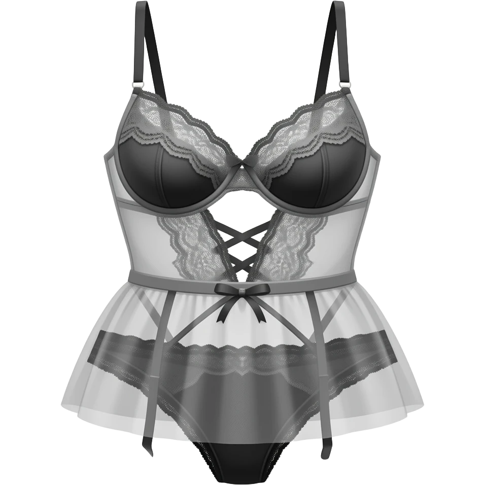 Sexy lingerie and panty emoji