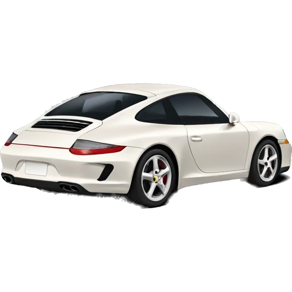 White mocha porsche emoji