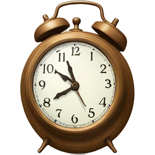 Clock that tea emoji