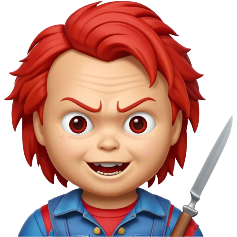 Un emojin de chuky emoji