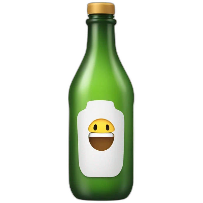 talk bottle emoji