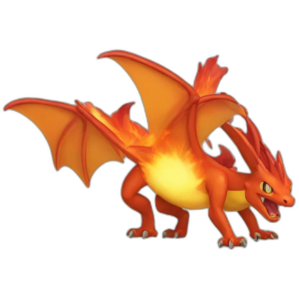 Dracaufeu pokemon emoji