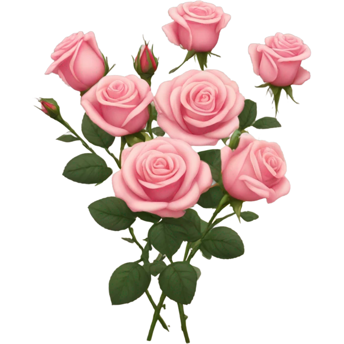 Roses all type emoji