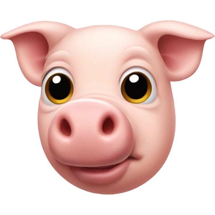 pig face emoji
