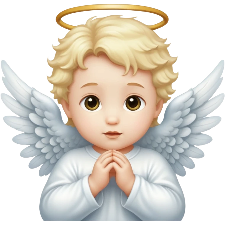 angel baby emoji