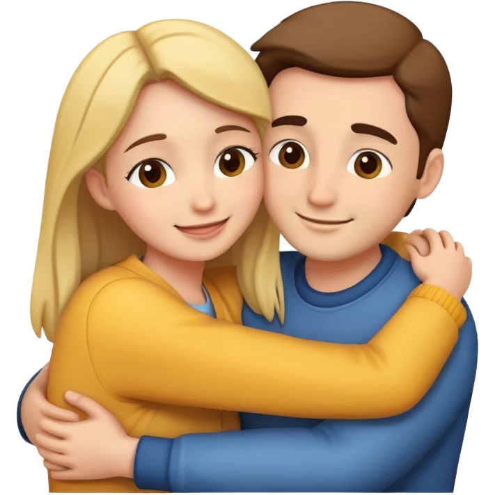Hugging emoji