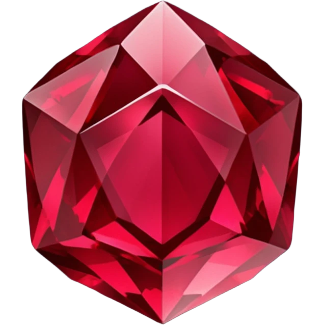 raw ruby crystal emoji