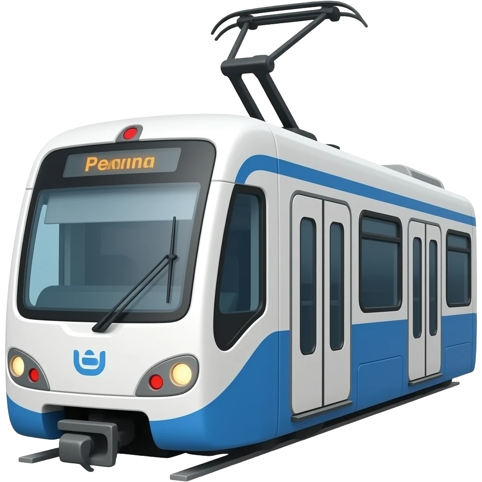 Passenger light rail emoji