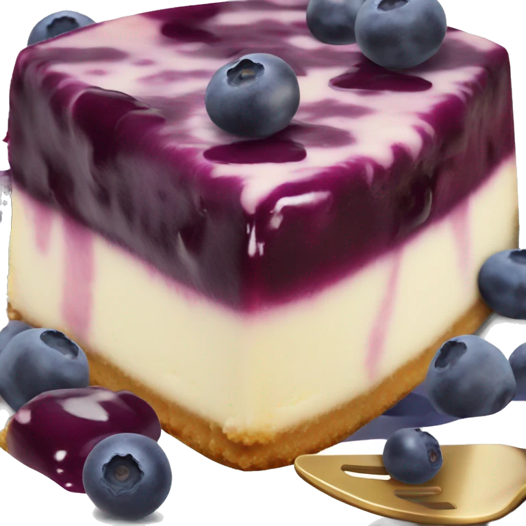 Blueberry Cheesecake  emoji