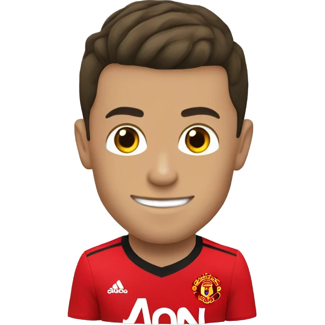 Cristiano Ronaldo Manchester United  emoji