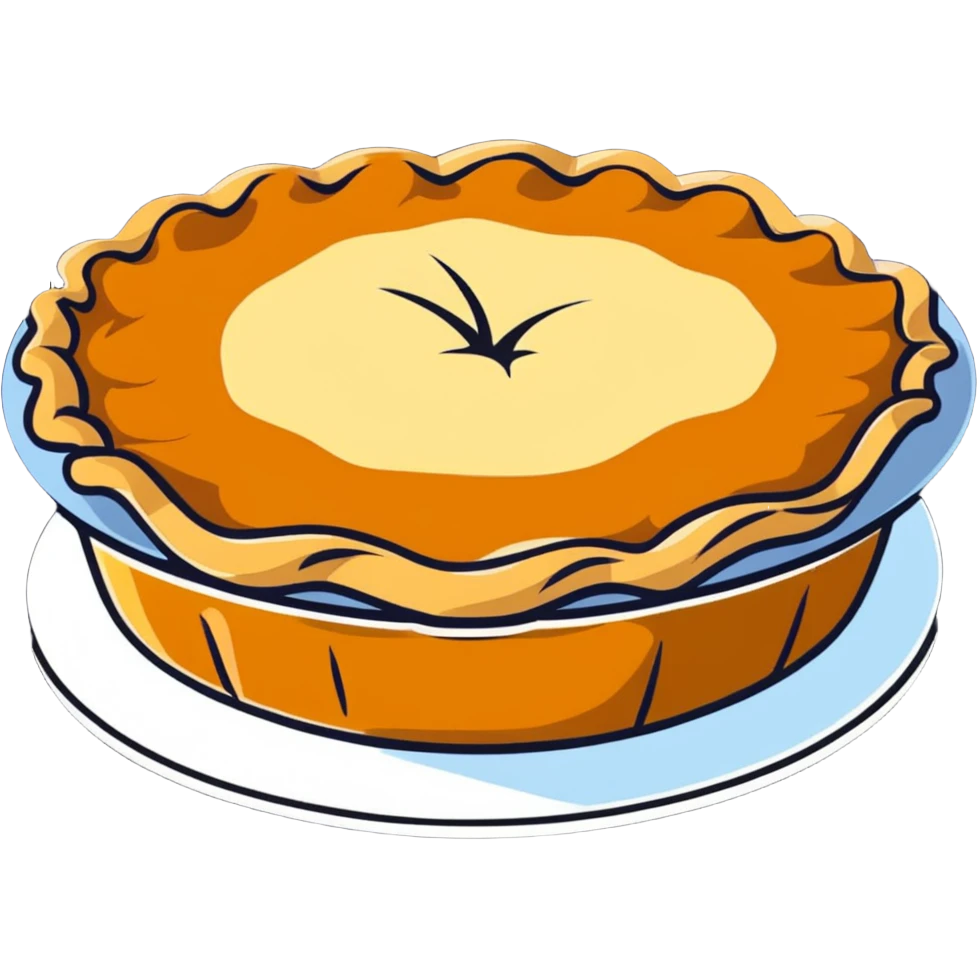 delicious homemade apple pie emoji