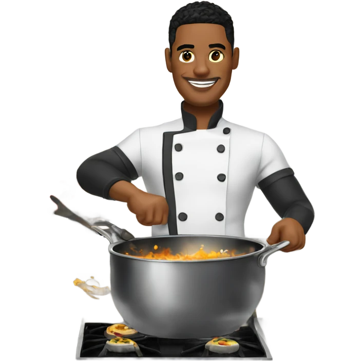 Michael Penix Jr. cooking emoji