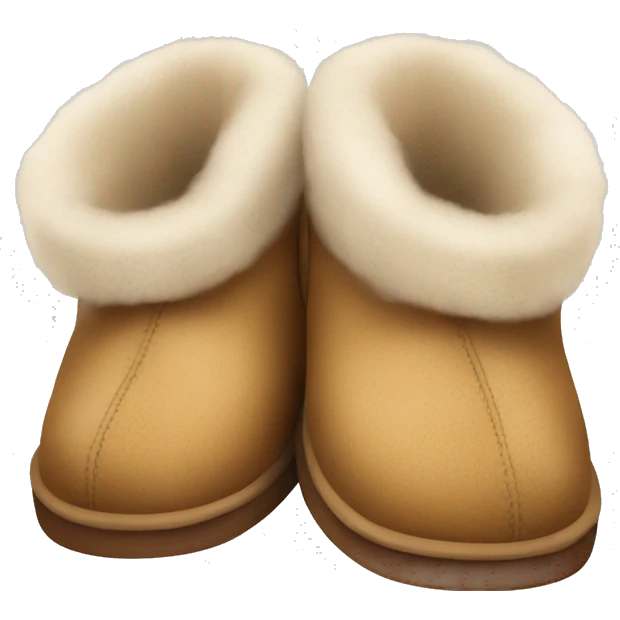 UGG slippers  emoji