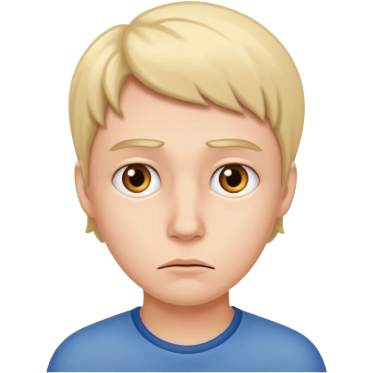 의심하는 표정 emoji