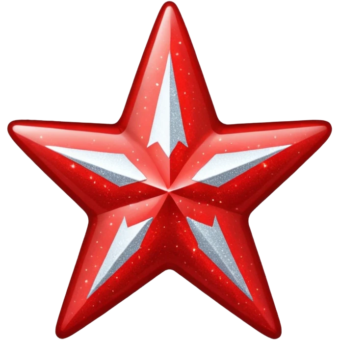 red star glitter emoji