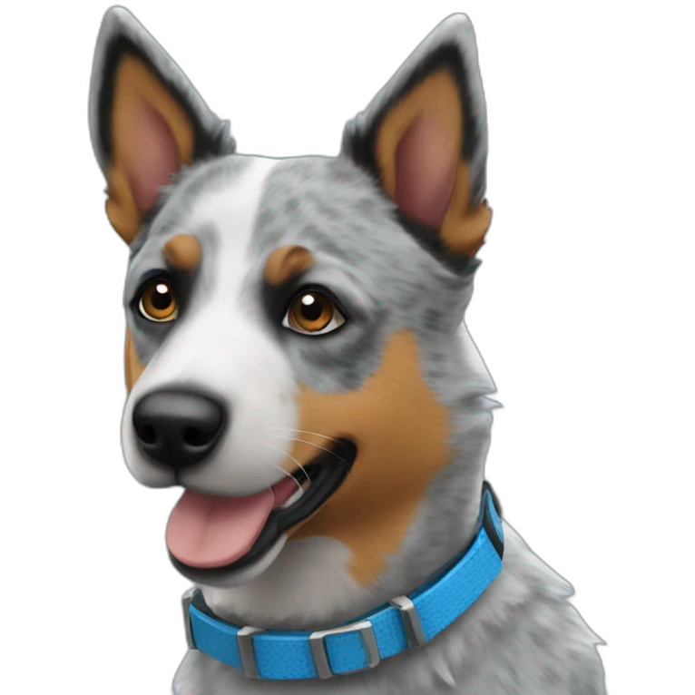 Blue heeler emoji