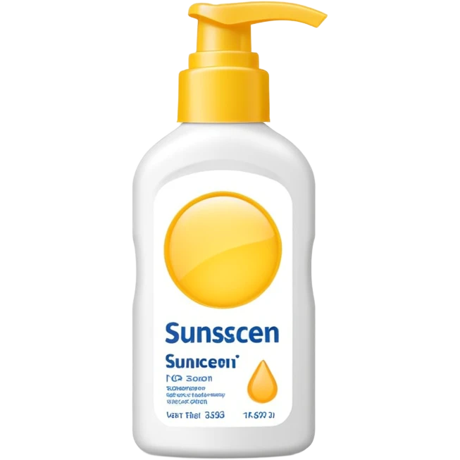 sunscreen emoji