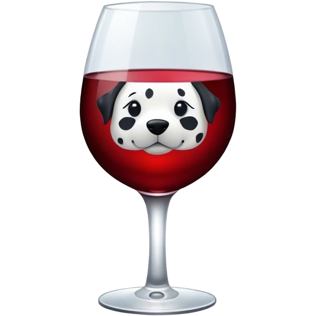 Dalmatian wine emoji
