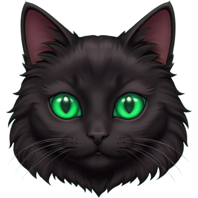 Black cat emoji