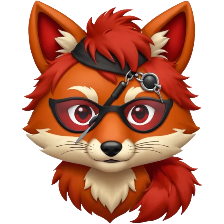 Foxy (from FNaF) emoji
