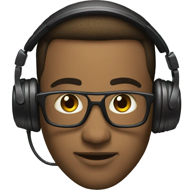 Żaba dj emoji