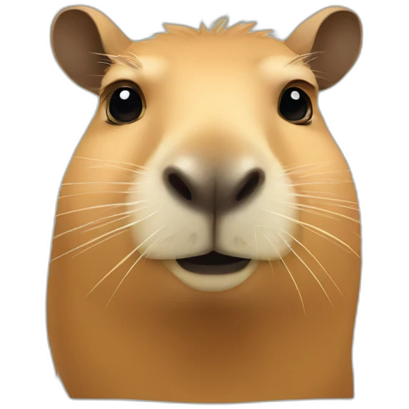 capybara side eye emoji