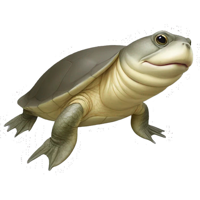 Softshell turtle emoji