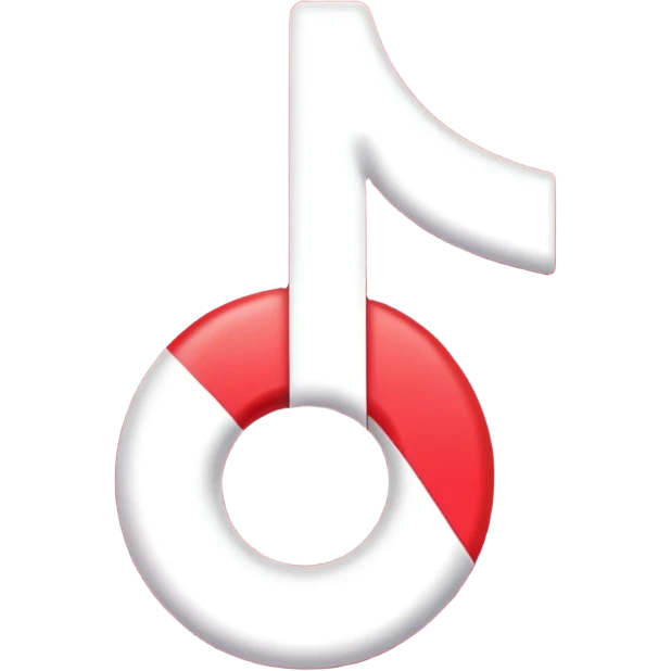 Créame un emoji que sea el logotipo de edificando de tiktok emoji