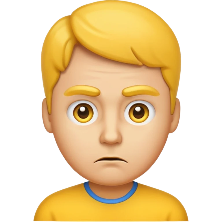 Make a suspicious person emoji emoji