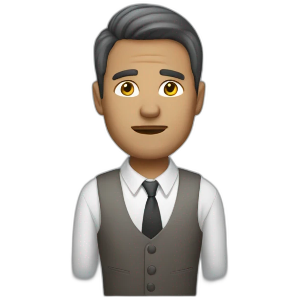 Man who wants to fire his client emoji